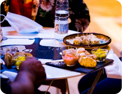 Les repas au théâtre Les Bambous